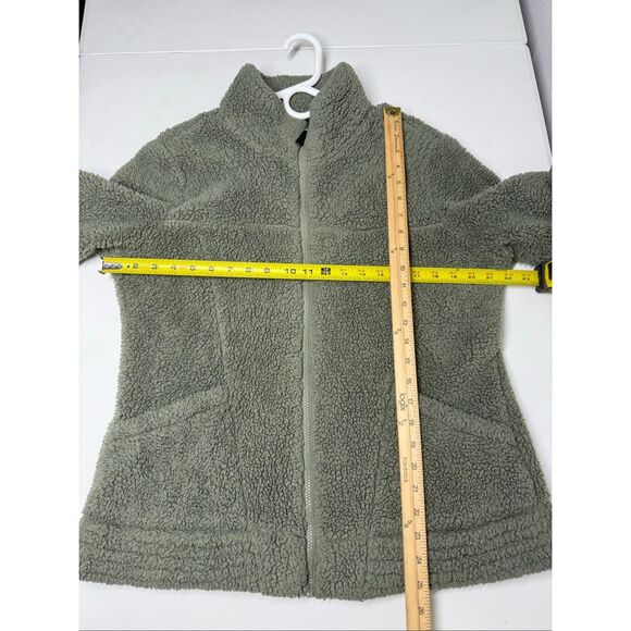 Free Country Women’s Alpine Design Sherpa Teddy Jacket Full Zip Pockets Size M - Picture 7 of 9
